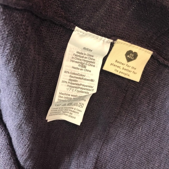 Madewell Open Front Pocketed Slub Cardigan - Picture 6 of 6